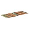 vidaXL Tablero de mesa rectangular 60x140 cm 15-16 mm madera maciza