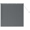 vidaXL Persianas venecianas Gris oscuro 130 x 130 cm Aluminio