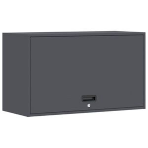 vidaXL Armario de pared para el garaje Antracita 90 x 40 x 53 cm