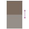 vidaXL Estor Enrollable Opaco Color Caf&eacute; 135x210cm Tela Ancho 131,6cm