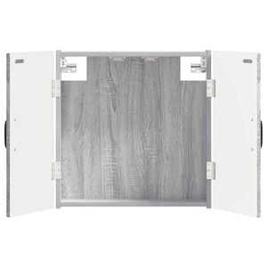 vidaXL Armario para dianas HAARLEM Sonoma gris 52,5 x 10,5 x 53,5 cm