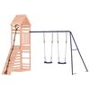 vidaXL Parque infantil de exterior madera maciza Douglas