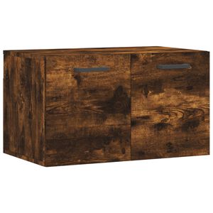 vidaXL Armario de pared madera ingenier&iacute;a roble ahumado 60x36,5x35 cm