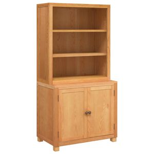 vidaXL Conjunto de Muebles de Almacenaje con puerta 2 uds. Marr&oacute;n