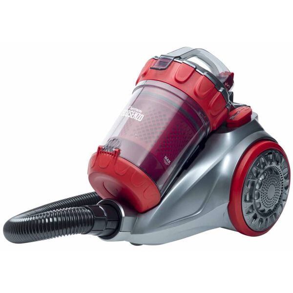 Bestron Aspiradora sin bolsa Ecozenzo Plus rojo y plateado ABL930SR