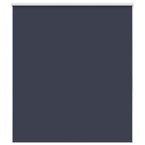 vidaXL Estor Enrollable Opaco marino 130x130 cm Tela Ancho 126,6 cm