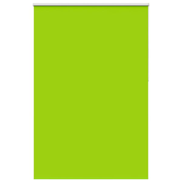 vidaXL Estor Enrollable Opaco hojas verde 145x230cm Tela Ancho 141,6cm