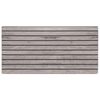 vidaXL Paneles de pared 10 pcs Gris 100 x 50 cm Espuma EPS