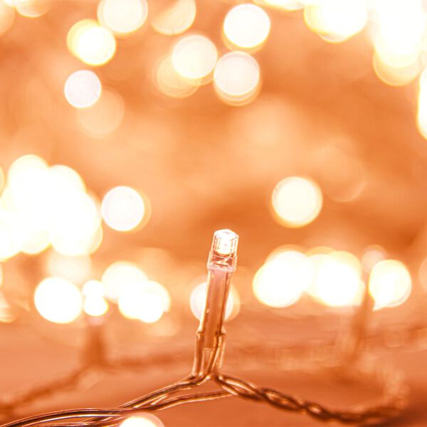 vidaXL Tira de luces con 150 LED PVC blanco c&aacute;lido 15 m