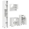vidaXL Juego de muebles de ba&ntilde;o 4 uds. brillante 61 x 35 x 64 cm