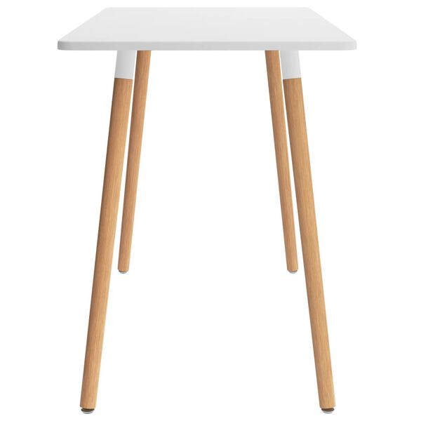 vidaXL Juego de comedor 5 piezas marrón