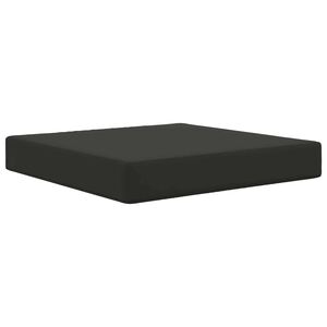 vidaXL Coj&iacute;n para sof&aacute; de exterior Poli&eacute;ster Negro 60 x 60 cm