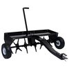 vidaXL Aireador de c&eacute;sped para cortac&eacute;sped ride-on 102 cm