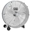 vidaXL Ventilador de tambor Plateado 79 x 37 x 82 cm Aluminio