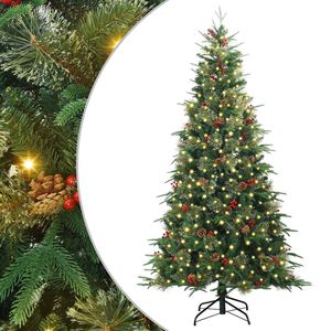 vidaXL &Aacute;rbol de Navidad artificial con ramas articuladas Verde 180 cm