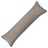 vidaXL Funda de almohada HOUTEN Gris Claro 40 x 145 cm Boucl&eacute;