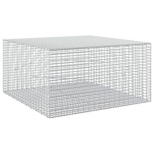 vidaXL Gabi&oacute;n con Alambre de 3,5 mm y Malla de 5x2,5 cm 100x100x50 cm
