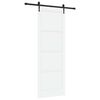 vidaXL Puerta Corredera ORKDAL 83 x 232 cm Madera de Pino Maciza