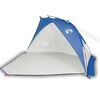 vidaXL Tienda de playa 185T poli&eacute;ster azul celeste 268x223x125 cm