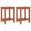 vidaXL Mesitas de noche 2 uds madera de pino marr&oacute;n miel 35x30x47 cm