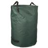Nature Bolsa de basura para jard&iacute;n redonda verde 240 L