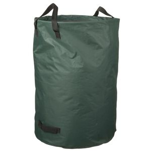 Nature Bolsa de basura para jard&iacute;n redonda verde 240 L