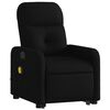 vidaXL Sill&oacute;n de masaje el&eacute;ctrico reclinable elevable tela negro