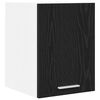 vidaXL Mueble colgante Roble Negro y 30 x 31 x 40 cm