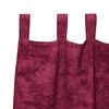 vidaXL Cortinas de Terciopelo 2 pcs Rojo vino tinto 260 x 140 cm