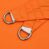 vidaXL Toldo de vela rectangular tela Oxford naranja 2,5x4,5 m