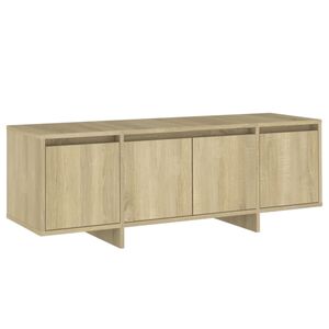 vidaXL Mueble para TV madera contrachapada roble Sonoma 120x30x40,5 cm