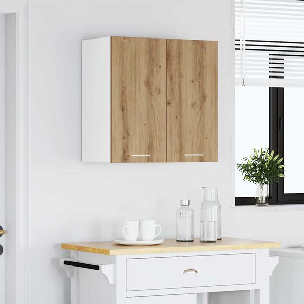 vidaXL Armario de pared de cocina "Lyon" roble artesanal 60x31x60 cm madera de ingenier&iacute;a