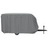 vidaXL Funda para caravana tela no tejida gris 460x250x220 cm