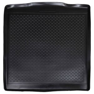 vidaXL Alfombrilla de maletero Negro Goma