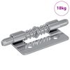 vidaXL Pestillo 1800 uds. Plateado 46 x 17 x 1,2 mm Acero