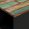 vidaXL Mesa de centro de madera maciza reciclada 60x50x35 cm
