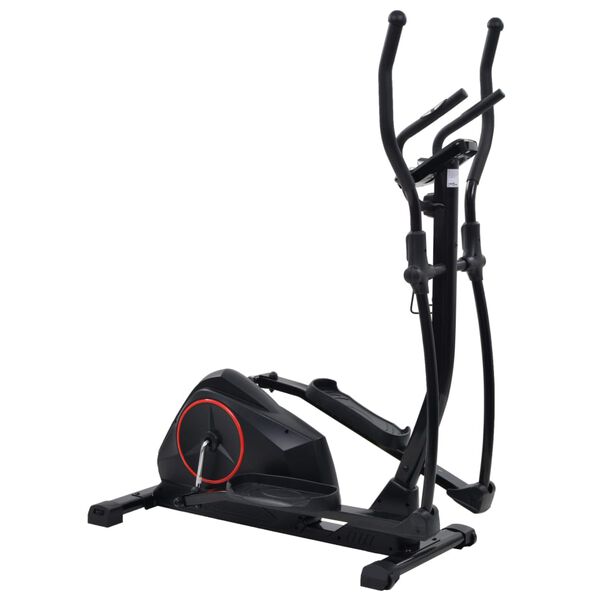 vidaXL Bicicleta elíptica magnética con pulsómetro programable XL