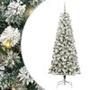vidaXL &Aacute;rbol de Navidad artificial con ramas articuladas 180 cm