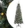 vidaXL &Aacute;rbol de Navidad artificial Verde 210 cm PVC, pl&aacute;stico y acero