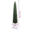 vidaXL &Aacute;rbol de Navidad artificial Verde 300 cm PVC, Acero y Pl&aacute;stico
