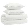 vidaXL Juego de edred&oacute;n y almohada 3 uds. 140x220 cm 4 estaciones Lana