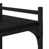 vidaXL Estanter&iacute;a Roble negro 76 x 32 x 192 cm Madera contrachapada