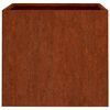 vidaXL Jardineras 2 unidades acero corten 32x30x29 cm
