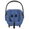 vidaXL Sillita de coche para beb&eacute;s azul marino 42x65x57 cm