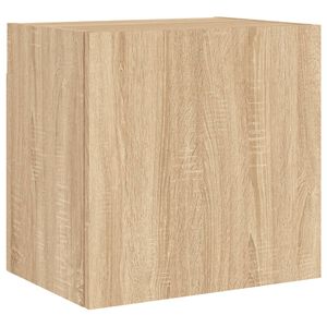 vidaXL Mueble TV de pared madera ingenier&iacute;a roble Sonoma 40,5x30x40 cm
