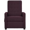 vidaXL Sill&oacute;n de masaje elevable tela morado