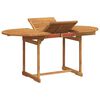 vidaXL Juego comedor de jard&iacute;n 7 pzas madera maciza acacia y textileno