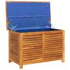 vidaXL Caja de almacenaje de jardín madera maciza acacia 90x50x56 cm