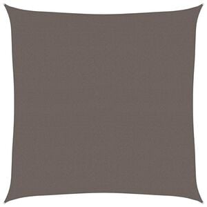 vidaXL Toldo de vela gris antracita HDPE 160 g/m&sup2; 7x7 m