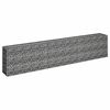 vidaXL Arriate de gaviones de acero galvanizado 270x30x60 cm